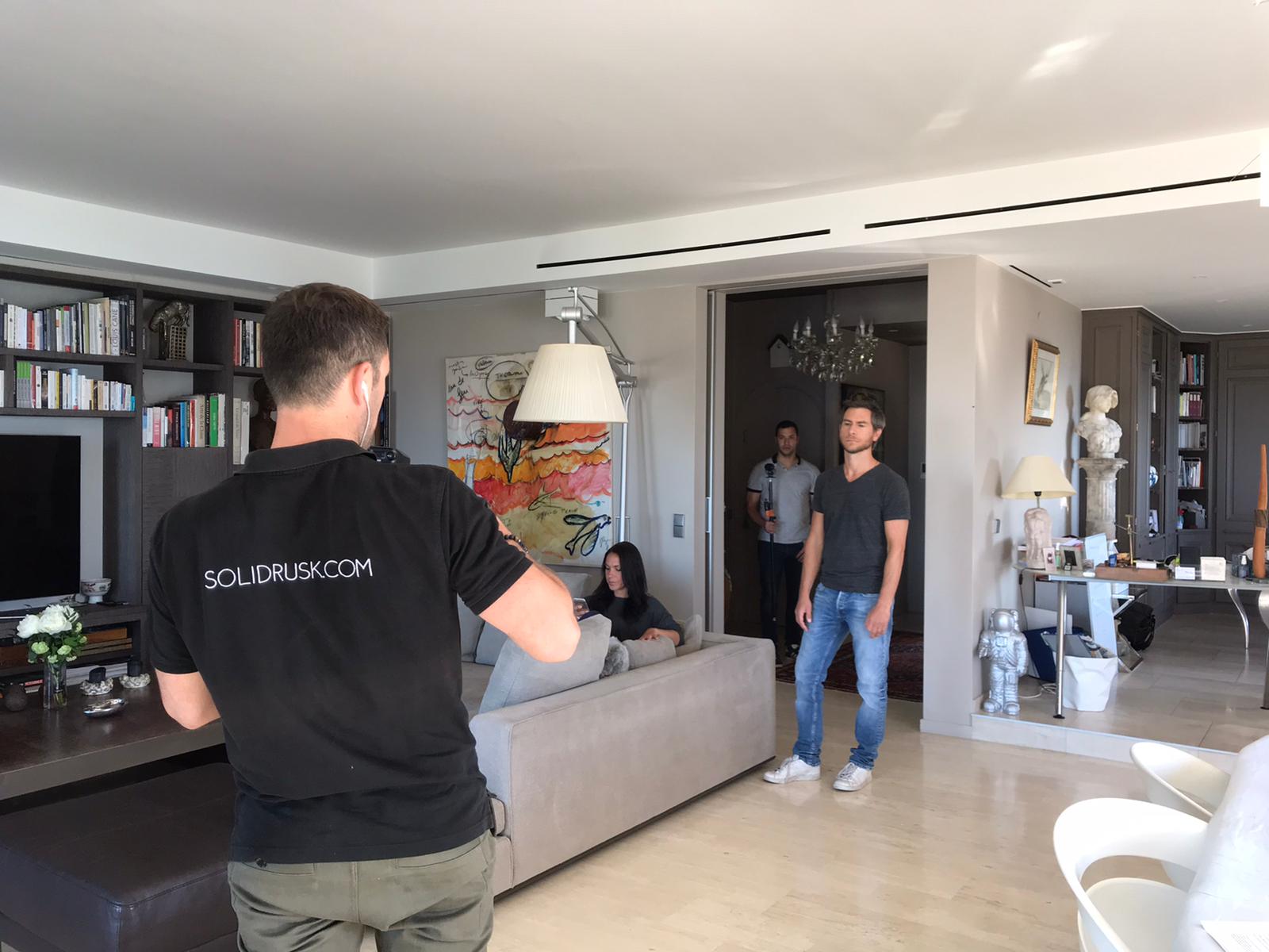Video Production Backstage